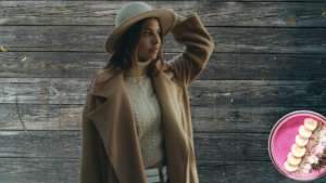 Business casual fall outfits for women with ribbed sweater dress and boots