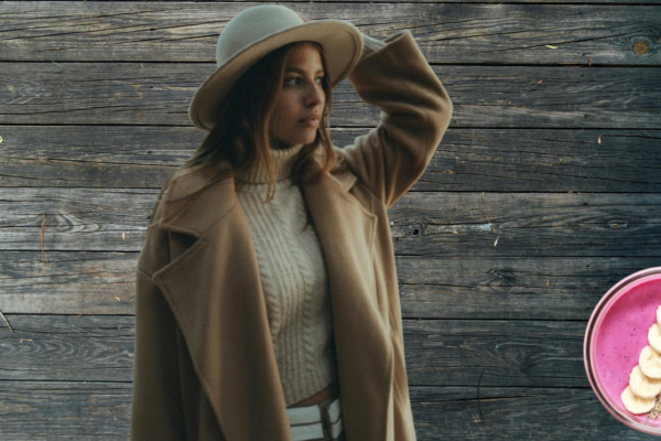 Business casual fall outfits for women with ribbed sweater dress and boots